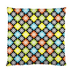 Diamond Argyle Pattern Colorful Diamonds On Argyle Style Standard Cushion Case (one Side) by Simbadda