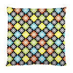 Diamond Argyle Pattern Colorful Diamonds On Argyle Style Standard Cushion Case (Two Sides) Front