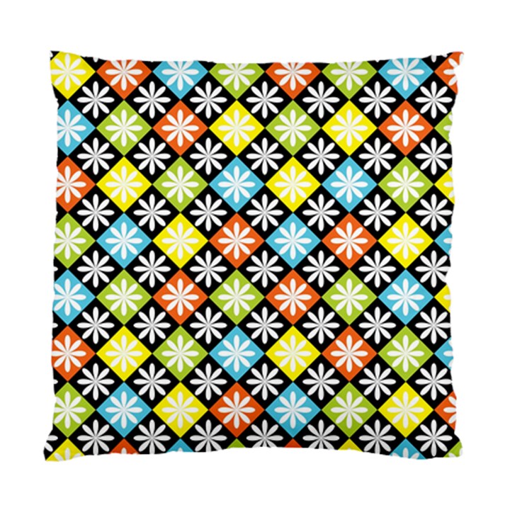 Diamond Argyle Pattern Colorful Diamonds On Argyle Style Standard Cushion Case (Two Sides)