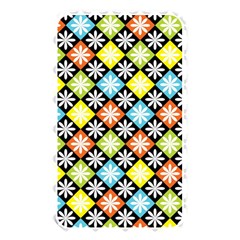 Diamond Argyle Pattern Colorful Diamonds On Argyle Style Memory Card Reader by Simbadda