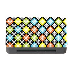 Diamond Argyle Pattern Colorful Diamonds On Argyle Style Memory Card Reader With Cf by Simbadda