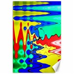 Bright Colours Abstract Canvas 24  x 36  23.35 x34.74  Canvas - 1