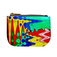 Bright Colours Abstract Mini Coin Purses by Simbadda