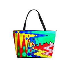 Bright Colours Abstract Shoulder Handbags by Simbadda