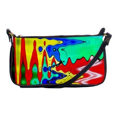 Bright Colours Abstract Shoulder Clutch Bags by Simbadda