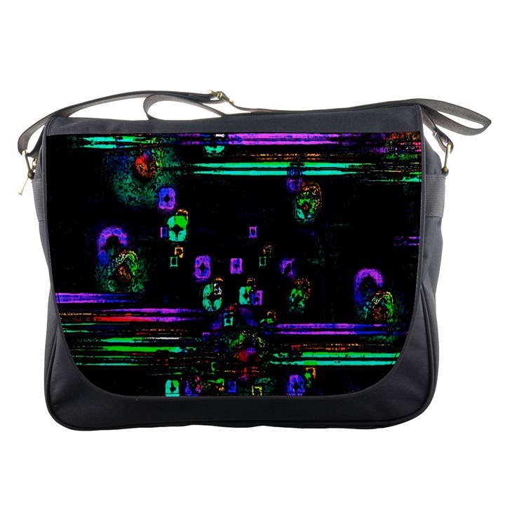 Digital Painting Colorful Colors Light Messenger Bags