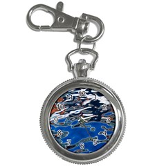 Colorful Reflections In Water Key Chain Watches by Simbadda