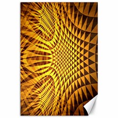 Patterned Wallpapers Canvas 12  X 18   by Simbadda