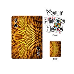 Patterned Wallpapers Playing Cards 54 (mini)  by Simbadda