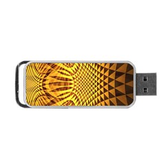 Patterned Wallpapers Portable Usb Flash (two Sides) by Simbadda