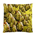 Melting Gold Drops Brighten Version Abstract Pattern Revised Edition Standard Cushion Case (One Side) Front