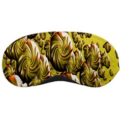 Melting Gold Drops Brighten Version Abstract Pattern Revised Edition Sleeping Masks by Simbadda