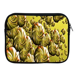 Melting Gold Drops Brighten Version Abstract Pattern Revised Edition Apple Ipad 2/3/4 Zipper Cases by Simbadda