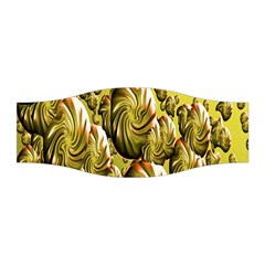 Melting Gold Drops Brighten Version Abstract Pattern Revised Edition Stretchable Headband by Simbadda