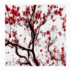 Tree Art Artistic Abstract Background Medium Glasses Cloth (2-side) by Simbadda