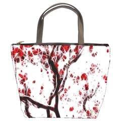 Tree Art Artistic Abstract Background Bucket Bags by Simbadda