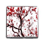 Tree Art Artistic Abstract Background Memory Card Reader (Square) Front