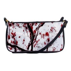 Tree Art Artistic Abstract Background Shoulder Clutch Bags by Simbadda