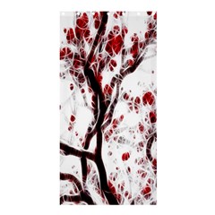 Tree Art Artistic Abstract Background Shower Curtain 36  X 72  (stall)  by Simbadda