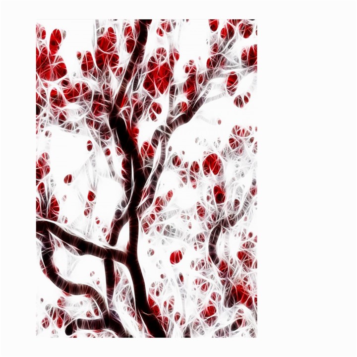 Tree Art Artistic Abstract Background Small Garden Flag (Two Sides)