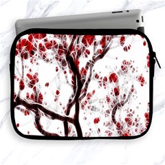 Tree Art Artistic Abstract Background Apple Ipad 2/3/4 Zipper Cases by Simbadda