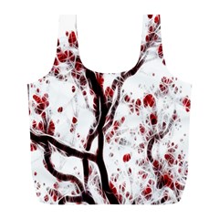 Tree Art Artistic Abstract Background Full Print Recycle Bags (l)  by Simbadda