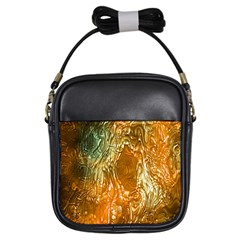 Light Effect Abstract Background Wallpaper Girls Sling Bags by Simbadda