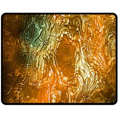 Light Effect Abstract Background Wallpaper Double Sided Fleece Blanket (medium)  by Simbadda