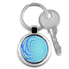 Abstract Pattern Neon Glow Background Key Chains (round)  by Simbadda