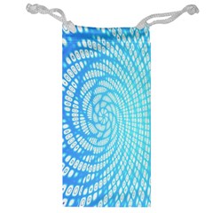 Abstract Pattern Neon Glow Background Jewelry Bag by Simbadda