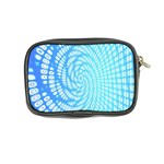 Abstract Pattern Neon Glow Background Coin Purse Back