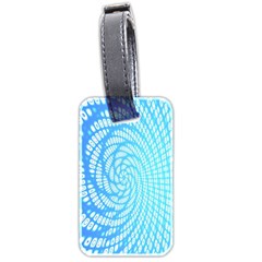 Abstract Pattern Neon Glow Background Luggage Tags (two Sides) by Simbadda