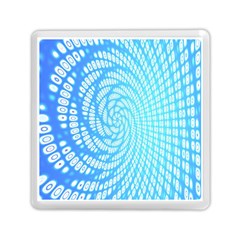 Abstract Pattern Neon Glow Background Memory Card Reader (square)  by Simbadda