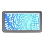 Abstract Pattern Neon Glow Background Memory Card Reader (Mini) Front