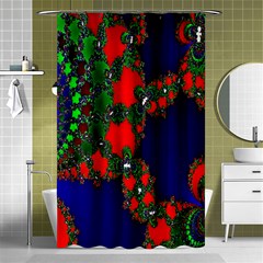 Recurring Circles In Shape Of Amphitheatre Shower Curtain 48  X 72  (small)  by Simbadda