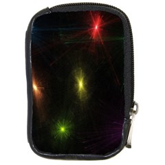 Star Lights Abstract Colourful Star Light Background Compact Camera Cases by Simbadda