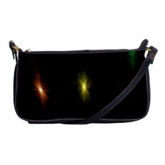 Star Lights Abstract Colourful Star Light Background Shoulder Clutch Bags by Simbadda