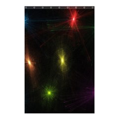 Star Lights Abstract Colourful Star Light Background Shower Curtain 48  X 72  (small)  by Simbadda