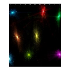 Star Lights Abstract Colourful Star Light Background Shower Curtain 60  X 72  (medium)  by Simbadda