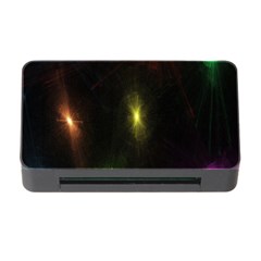 Star Lights Abstract Colourful Star Light Background Memory Card Reader With Cf by Simbadda