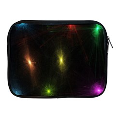 Star Lights Abstract Colourful Star Light Background Apple Ipad 2/3/4 Zipper Cases by Simbadda