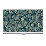 Gradient Flowers Abstract Background Business Card Holders Front