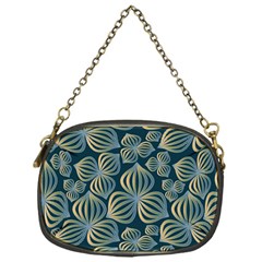 Gradient Flowers Abstract Background Chain Purses (one Side)  by Simbadda