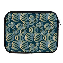 Gradient Flowers Abstract Background Apple Ipad 2/3/4 Zipper Cases by Simbadda