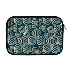 Gradient Flowers Abstract Background Apple Macbook Pro 17  Zipper Case by Simbadda