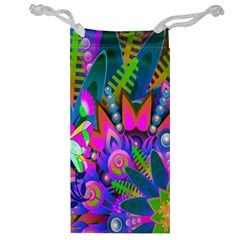 Wild Abstract Design Jewelry Bag by Simbadda