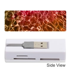 Background Water Abstract Red Wallpaper Memory Card Reader (stick)  by Simbadda