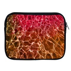 Background Water Abstract Red Wallpaper Apple Ipad 2/3/4 Zipper Cases by Simbadda