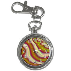 Artificial Colorful Lava Background Key Chain Watches by Simbadda