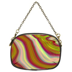 Artificial Colorful Lava Background Chain Purses (two Sides)  by Simbadda